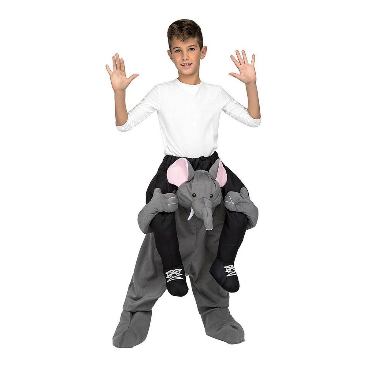 Kostume til børn My Other Me Elefant Onesize Grå